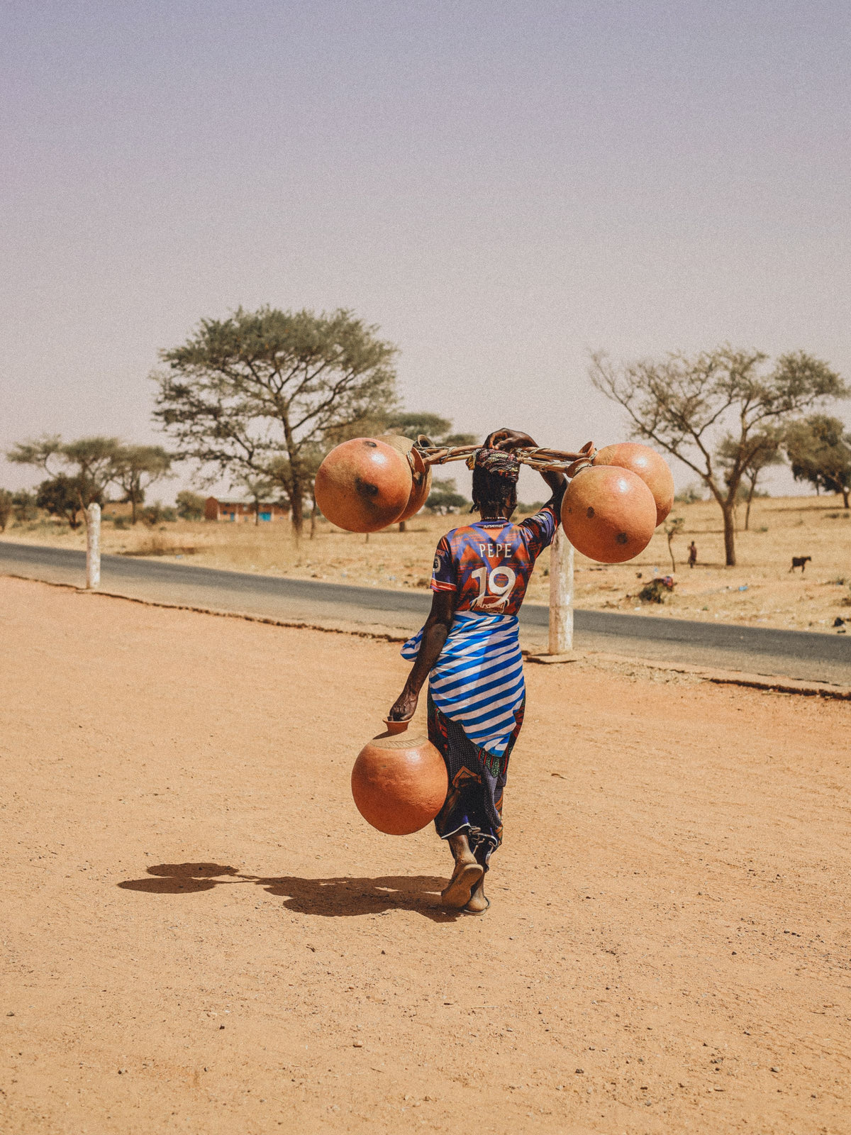 Desert road in Niger