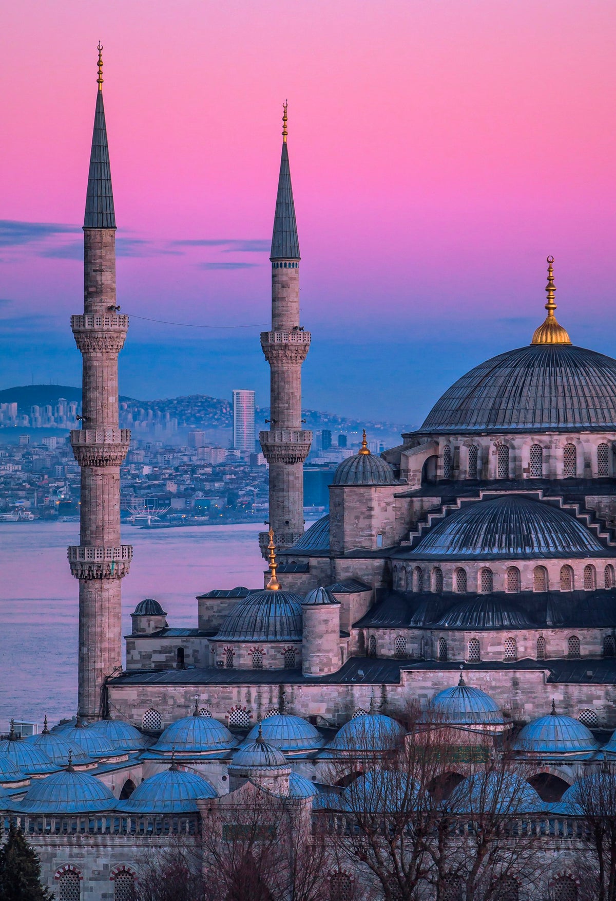 Mosque domes, Istanbul