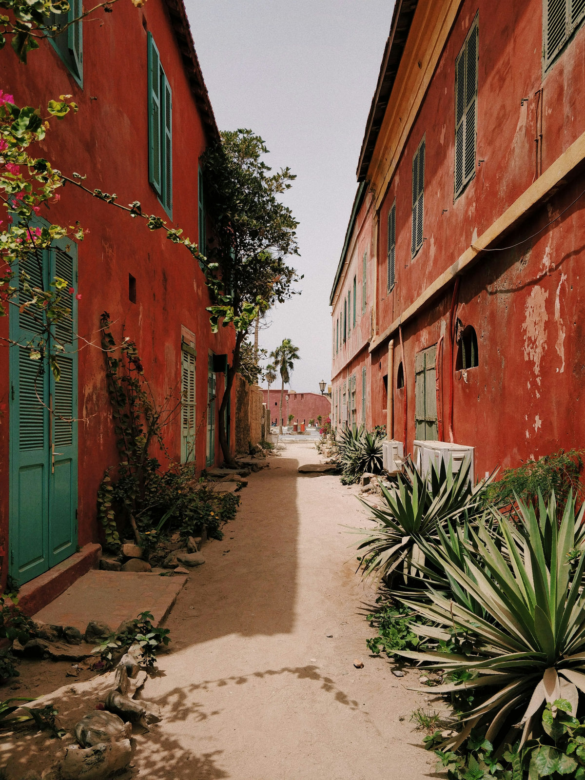 Colonial houses on Gorée Island