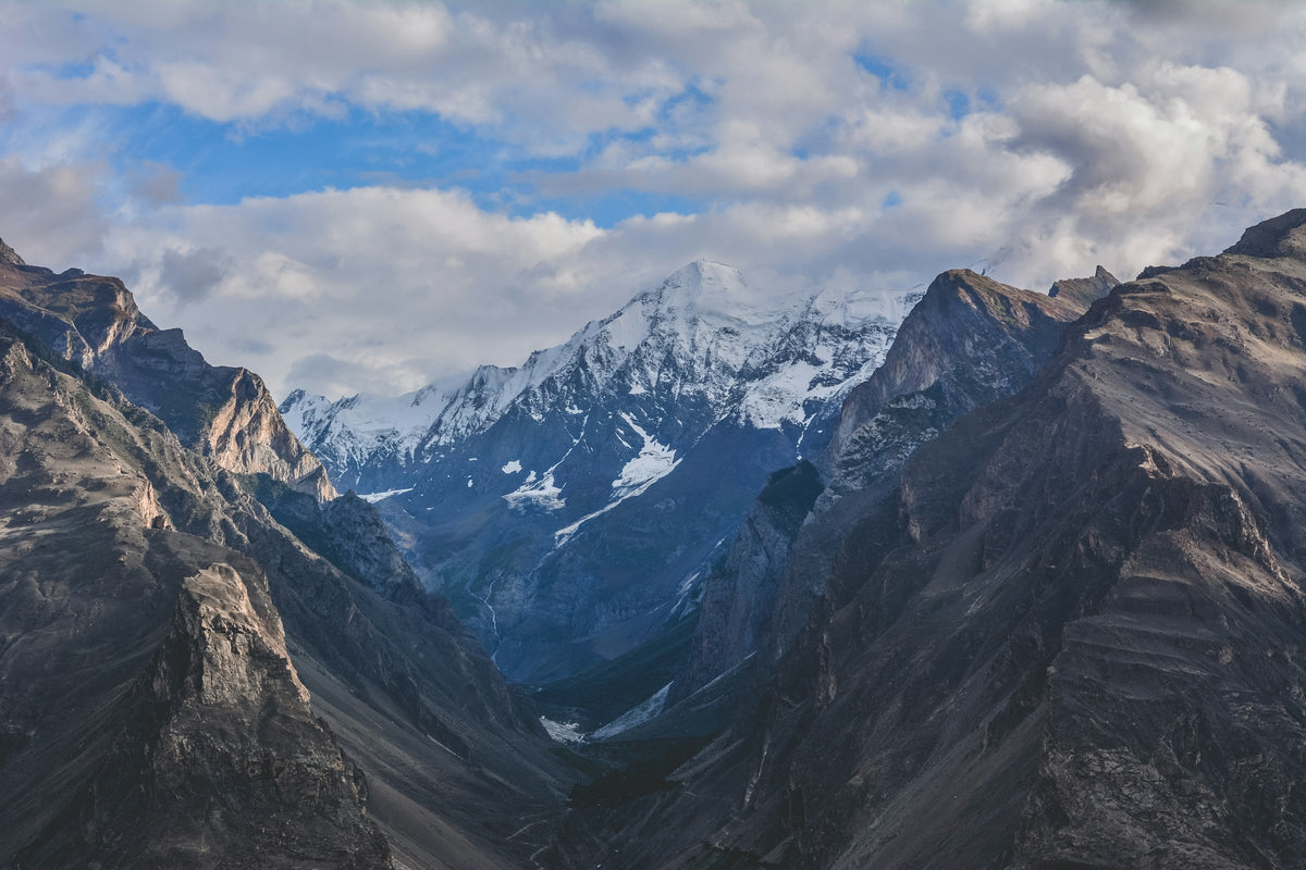 Snow-capped peaks of Gilgit-Baltistan
