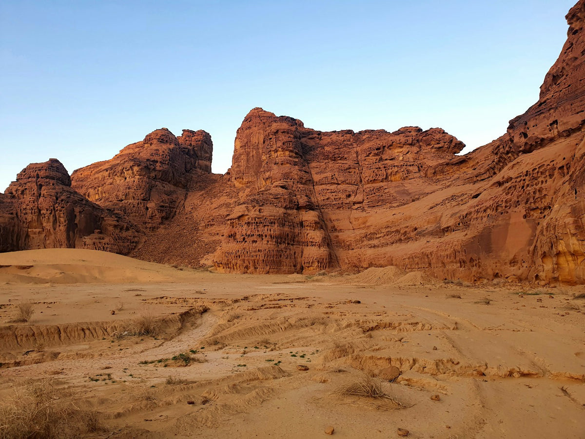 Desert rock formations, Saudi Arabia
