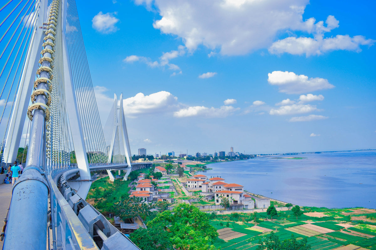 Bridge over the Congo River, Brazzaville