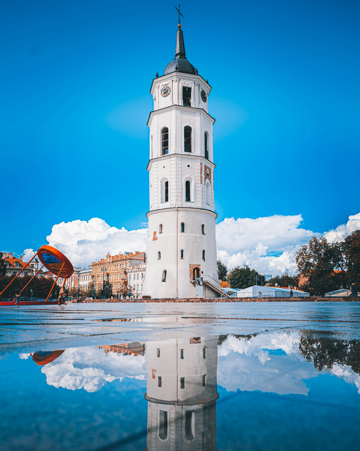 Vilnius Cathedral and bell tower