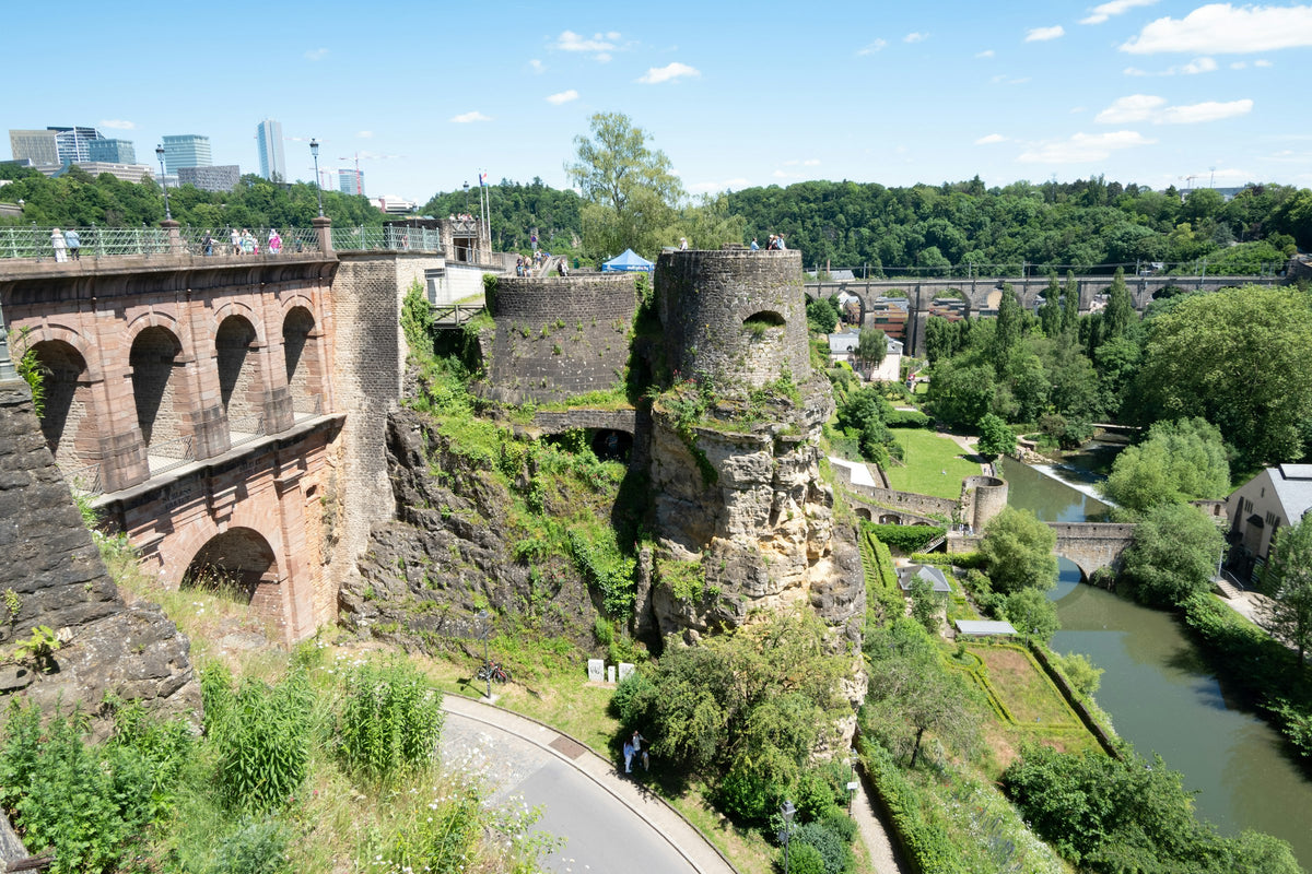 Bridges over the valley, Luxembourg City