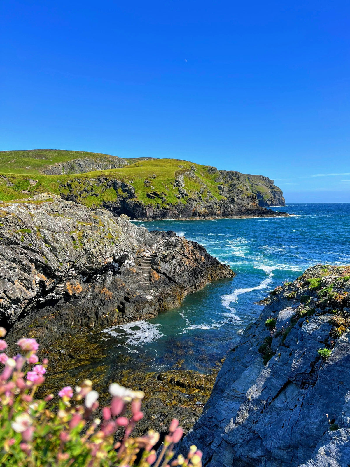 Coastal cliffs, Isle of Man