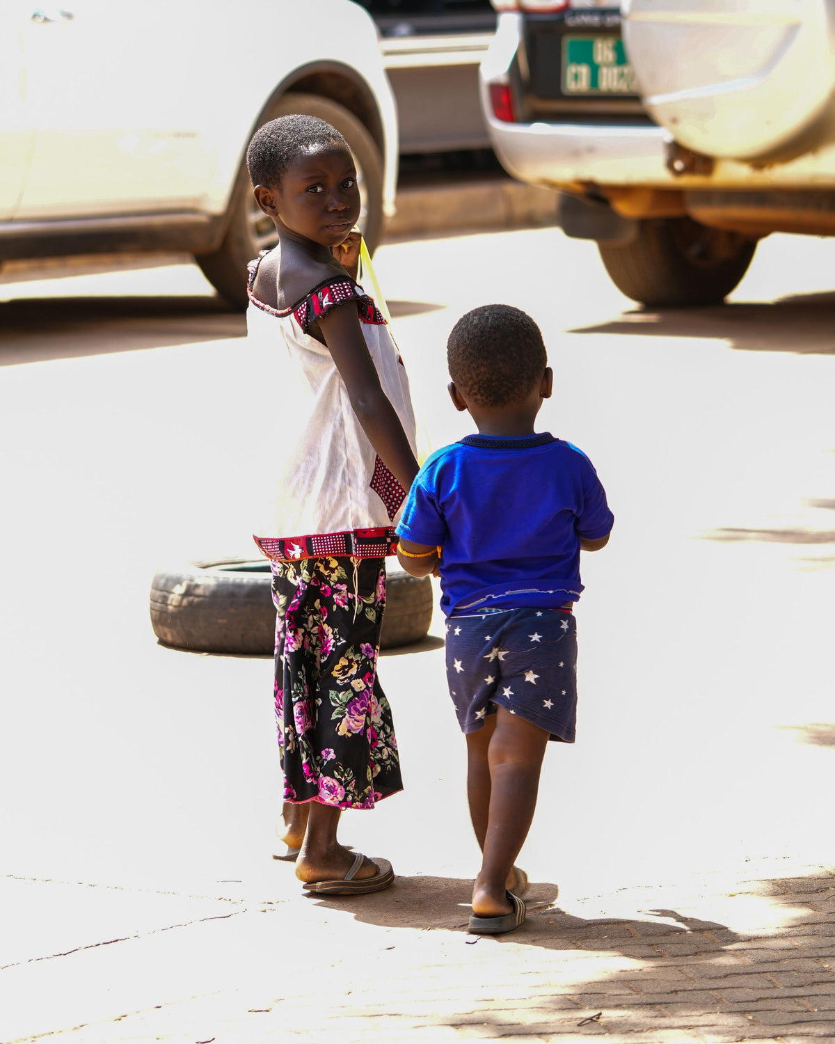 Street in Ouagadougou, Burkina Faso