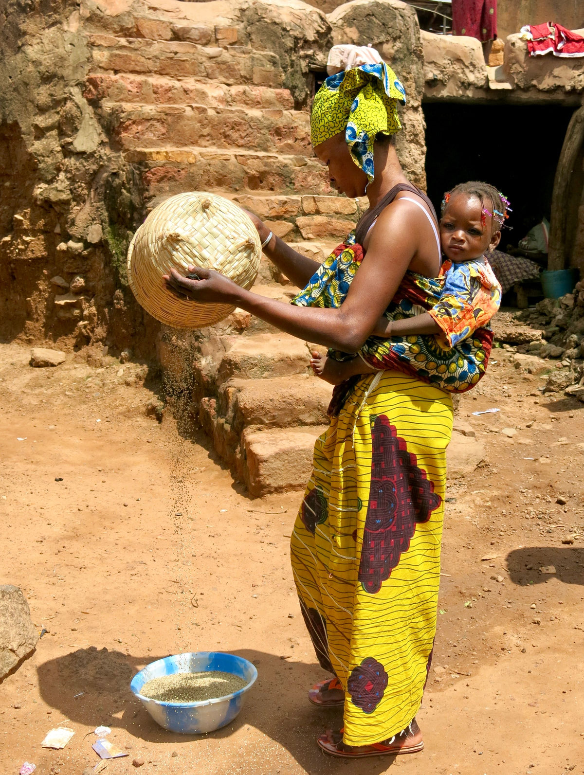 Village life in rural Burkina Faso