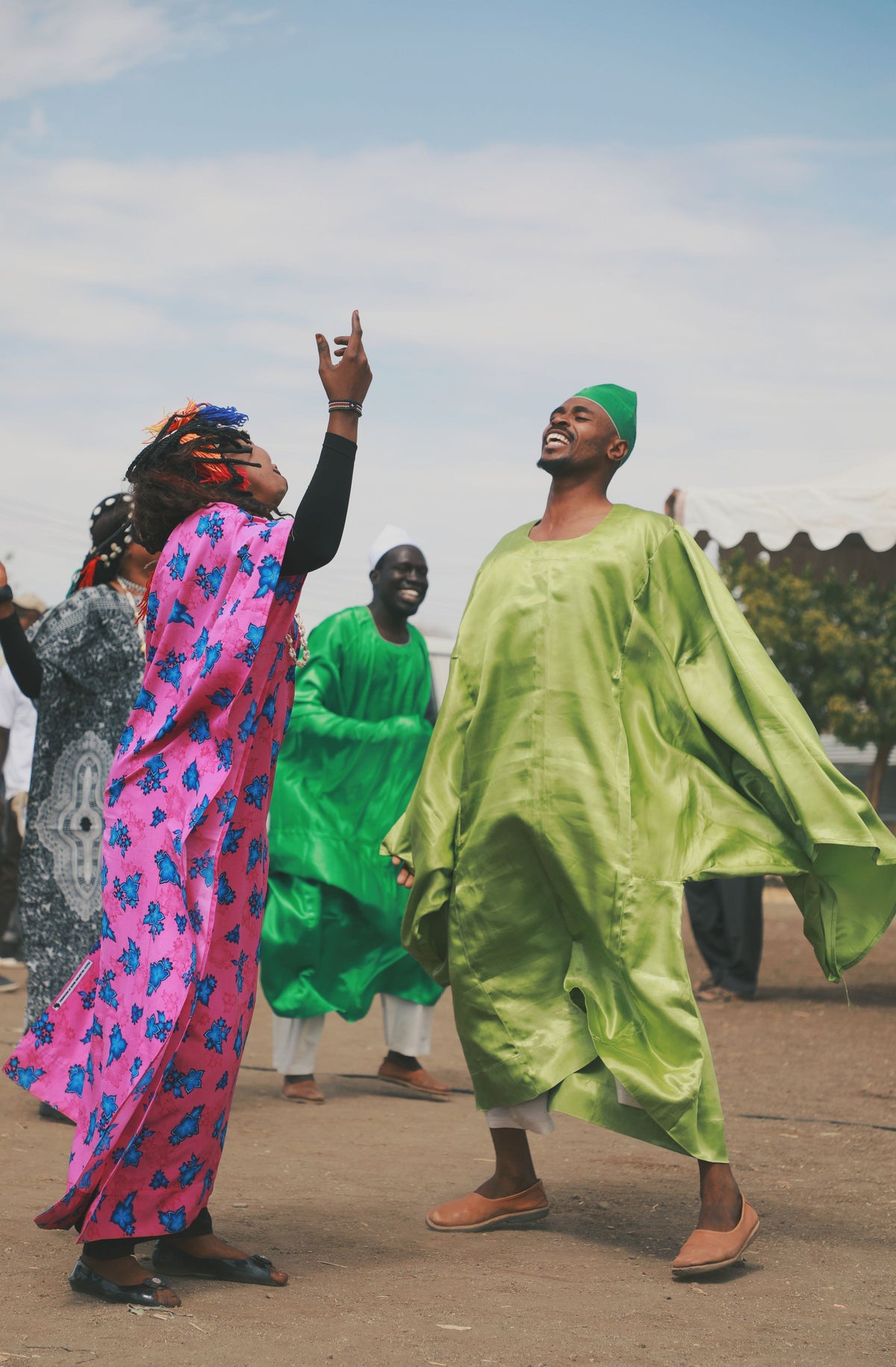 Traditional festival dance, Sudan