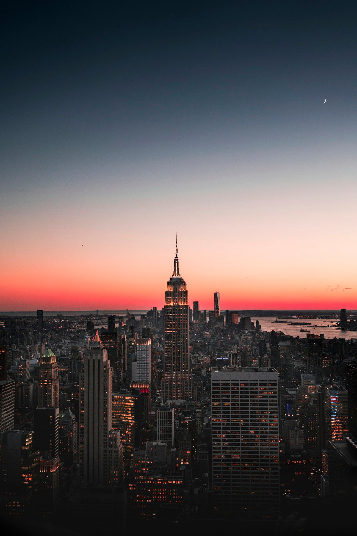 Empire State Building at night