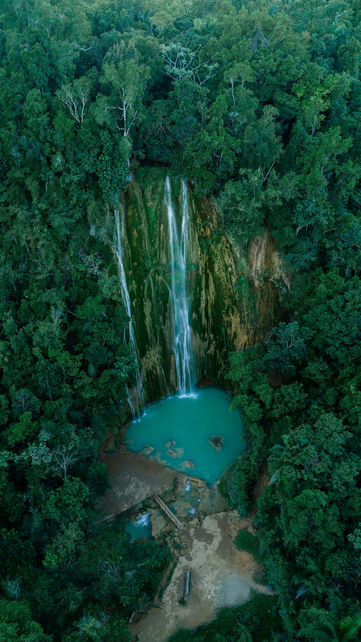 Waterfall in the Dominican Republic