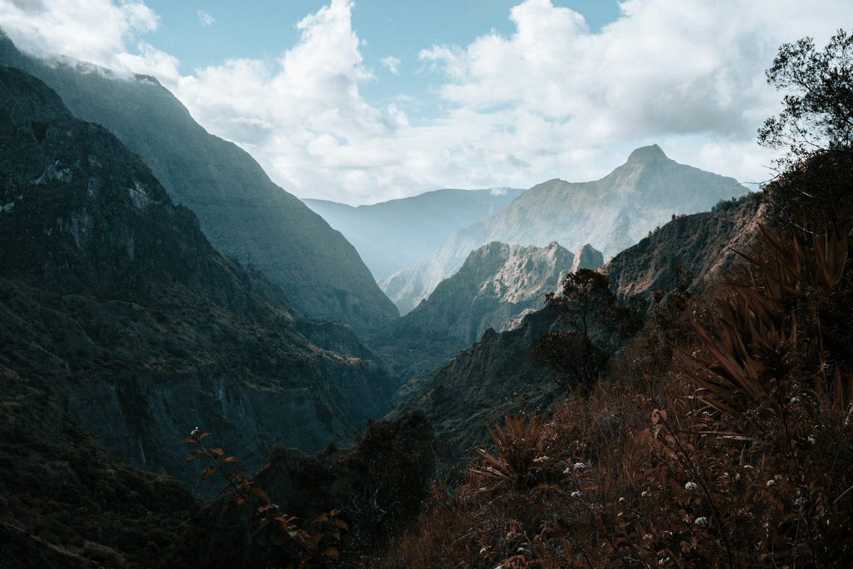 Cirque de Mafate at golden hour, Réunion