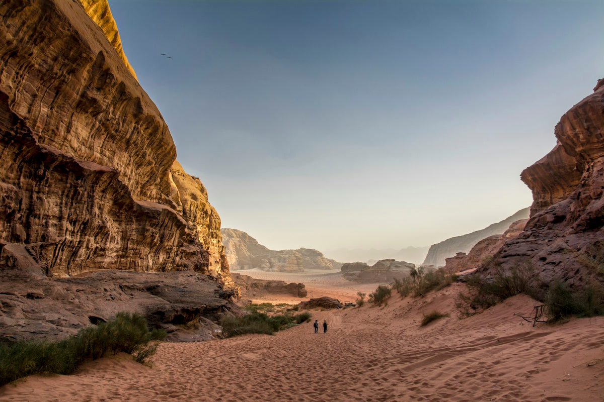 Wadi Rum desert mountains