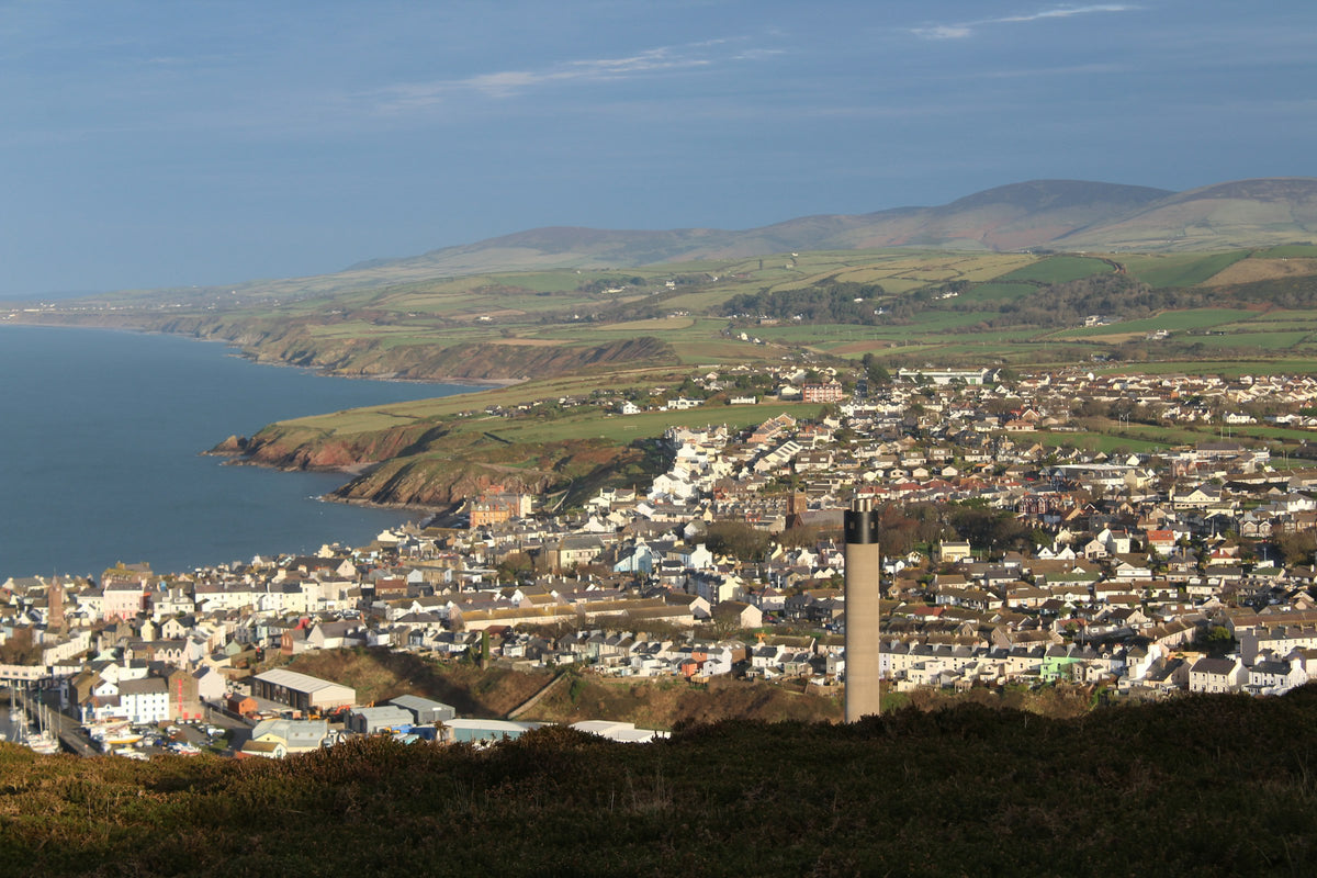 Douglas from above, Isle of Man