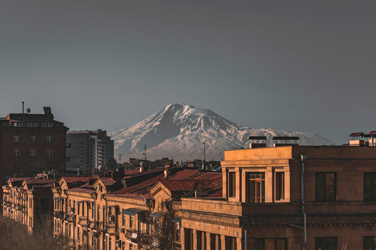 Khor Virap monastery below Mount Ararat