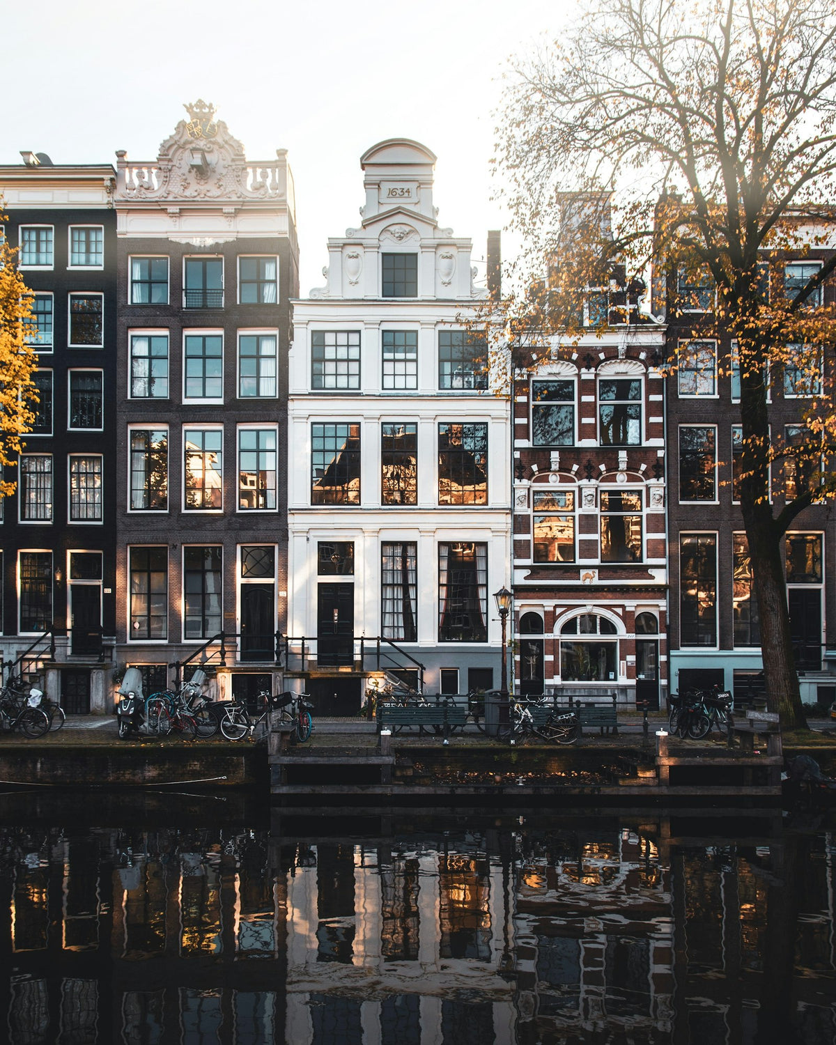 Amsterdam canal houses