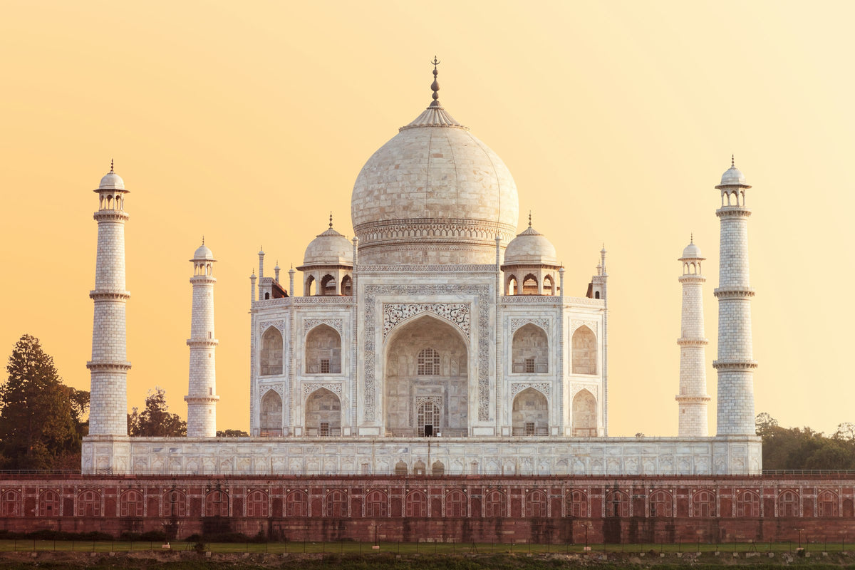 Taj Mahal at golden hour, Agra