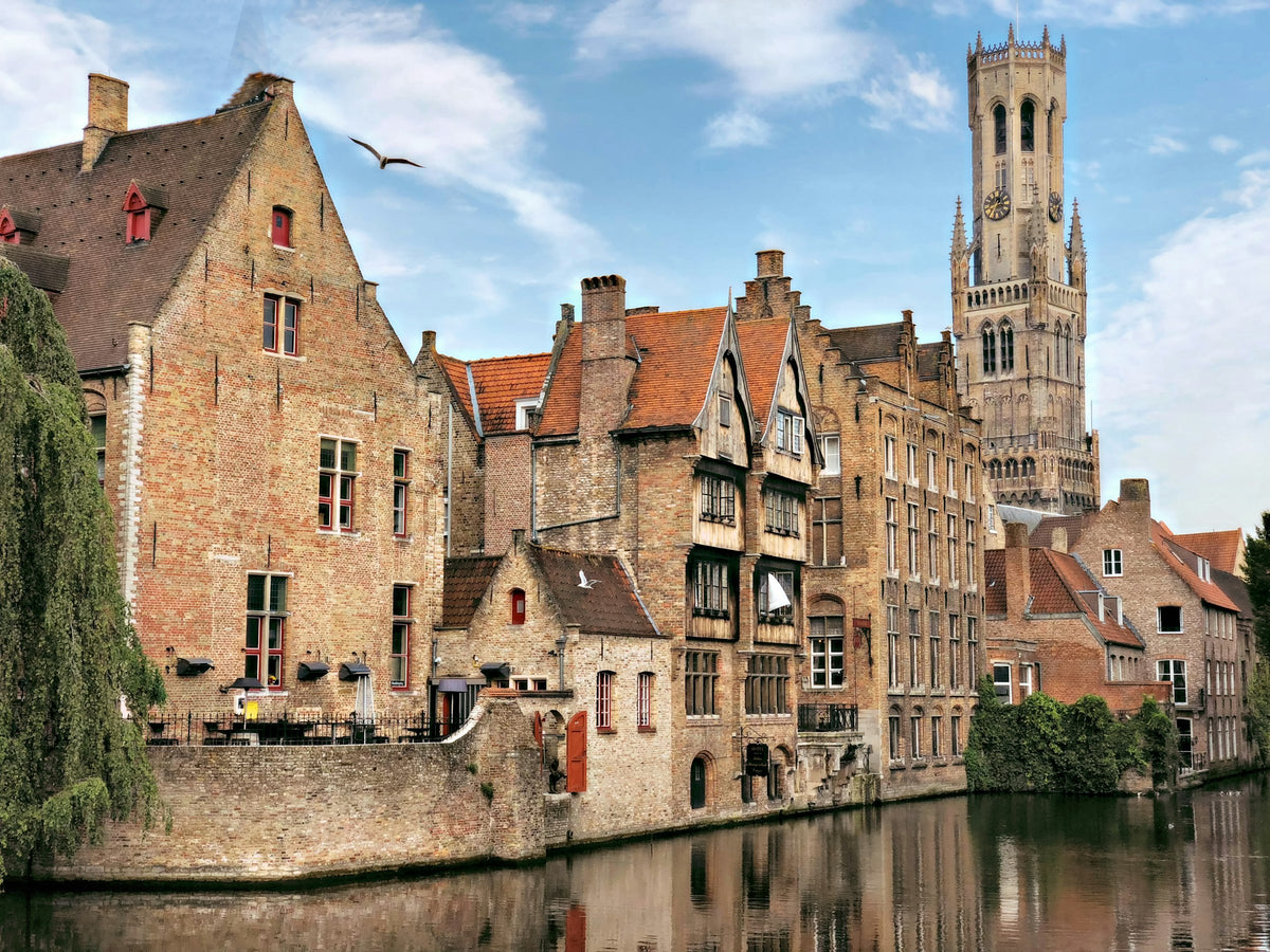 Canal in Bruges, Belgium