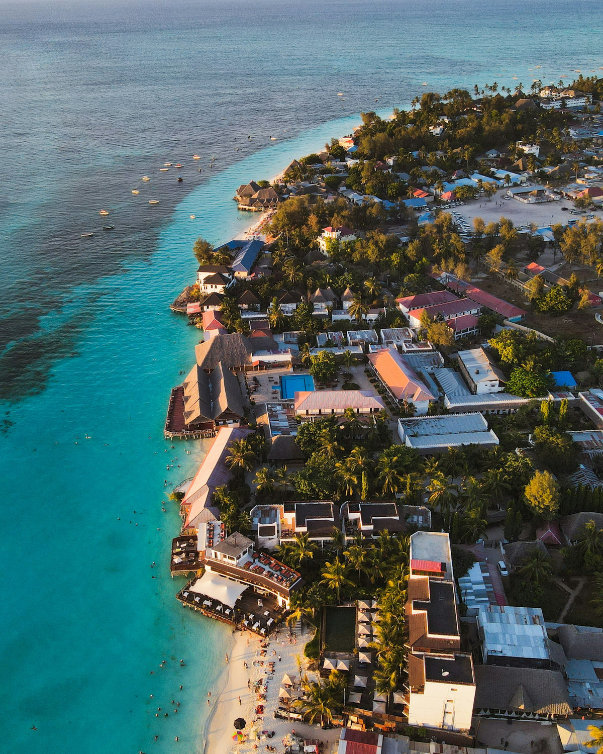 Stone Town from above, Zanzibar