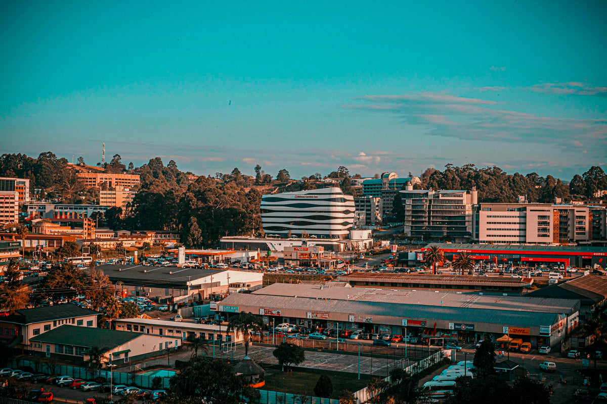 Mbabane cityscape, Eswatini