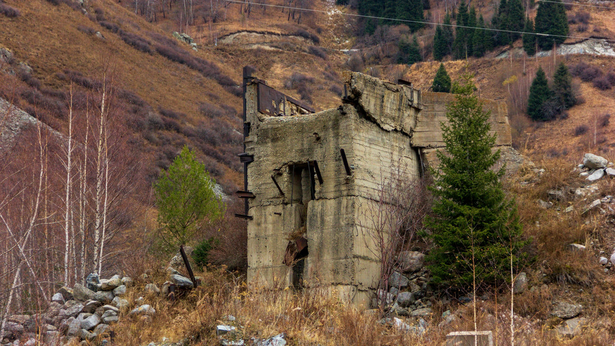 Charyn Canyon rock formations, Kazakhstan