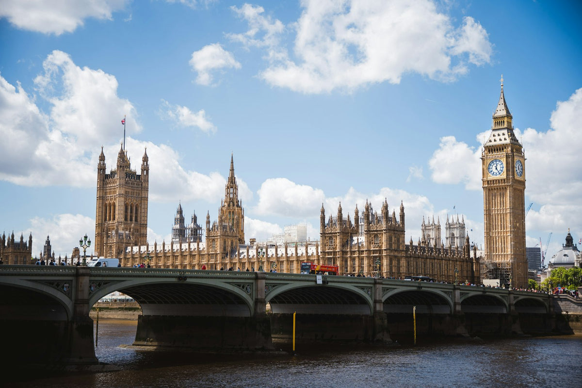 Big Ben over the city of London